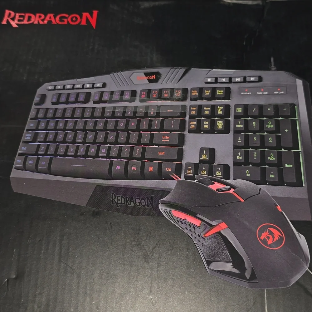 Redragon S101Wired Gaming Keyboard/ Mouse